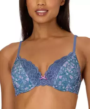 Бюстгальтер с косточками Comfort Devotion Extra Coverage Lace Shaping 9404 Maidenform, синий
