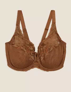 Бюстгальтер с полной чашкой на косточке Wild Blooms F-J Marks & Spencer