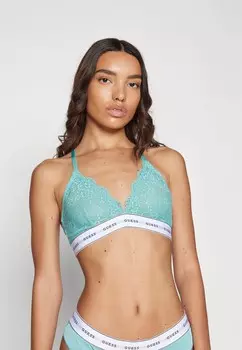 Бюстгальтер с треугольными чашками BELLE Guess, бирюзовый