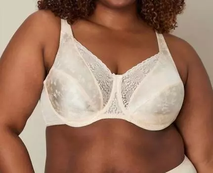 Бюстгальтер Secrets Full Figure на косточках в цвете Taupe Playtex, серо-коричневый
