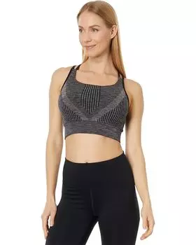 Бюстгальтер Smartwool Intraknit Strappy Bra, цвет Black Heather 1