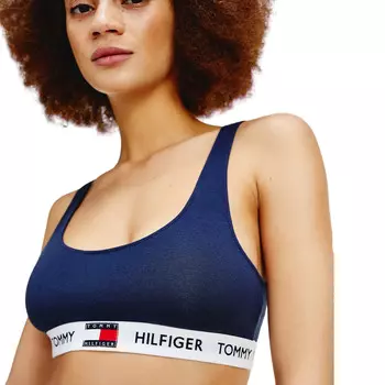 Бюстгальтер Tommy Hilfiger Flag, синий