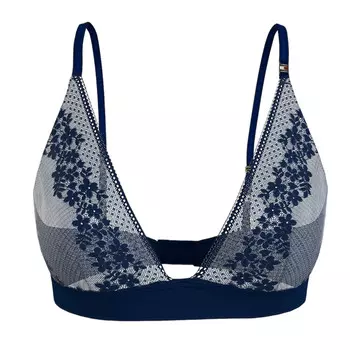 Бюстгальтер Tommy Hilfiger Floral Triangle, синий