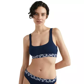 Бюстгальтер Tommy Hilfiger Monogram Modal, синий