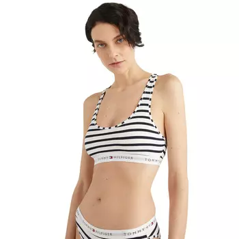 Бюстгальтер Tommy Hilfiger Stripe, белый/синий