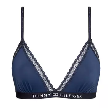 Бюстгальтер Tommy Hilfiger Unlined Triangle, синий