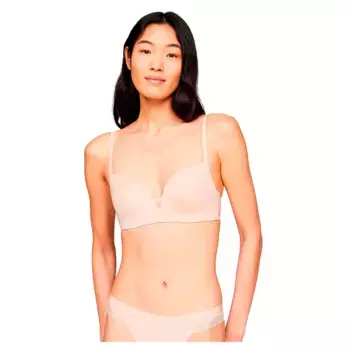 Бюстгальтер Tommy Hilfiger Wireless Push Up, розовый