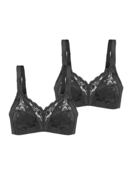Бюстгальтер Triumph Bgelloser BH Delicate Doreen, черный
