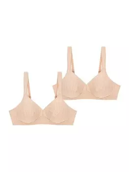 Бюстгальтер Triumph Bgelloser BH Modern Soft+Cotton, цвет neutral beige