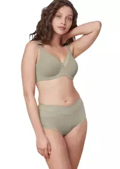 Бюстгальтер Triumph на косточках "True Shape Sensation T W01", сетчатые вставки, цвет Cinnamon