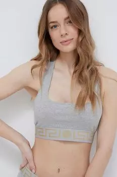 Бюстгальтер Versace, серый