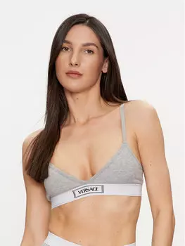 Бюстгальтер Versace, серый