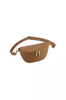 Бутиковая поясная сумка Bagbase, коричневый