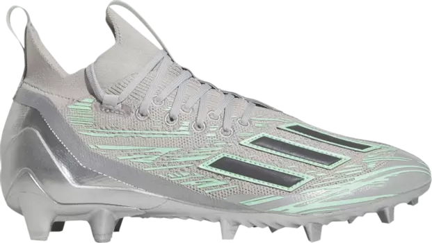Бутсы Adidas Adizero Primeknit Flash Cleats 'Grey Mint', серый