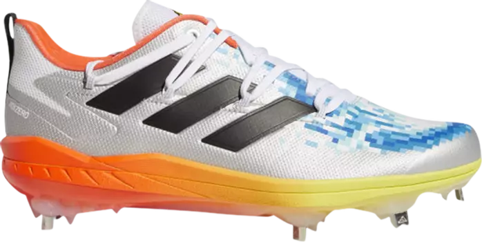 Бутсы Adidas Afterburner 8 KO 'Pixelated', серебряный