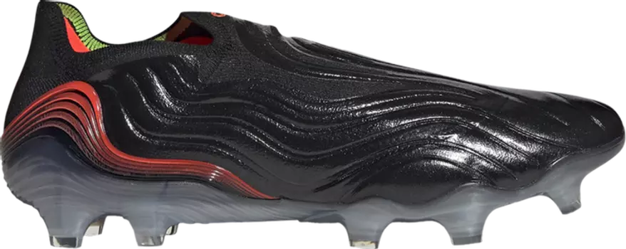 Бутсы Adidas Copa Sense+ FG 'Black Solar Red', черный