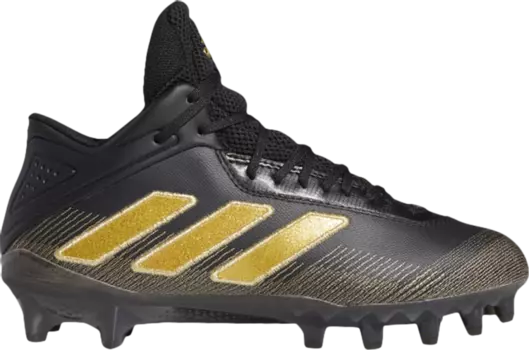 Бутсы Adidas Freak 21 'Black Gold Metallic', черный