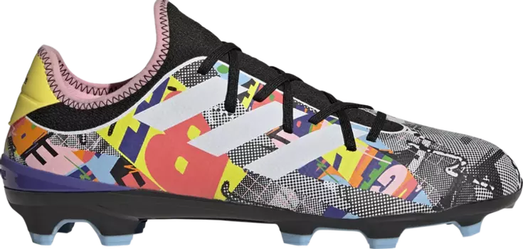 Бутсы Adidas Kris Andrew Small x Gamemode Knit FG 'Pride', черный