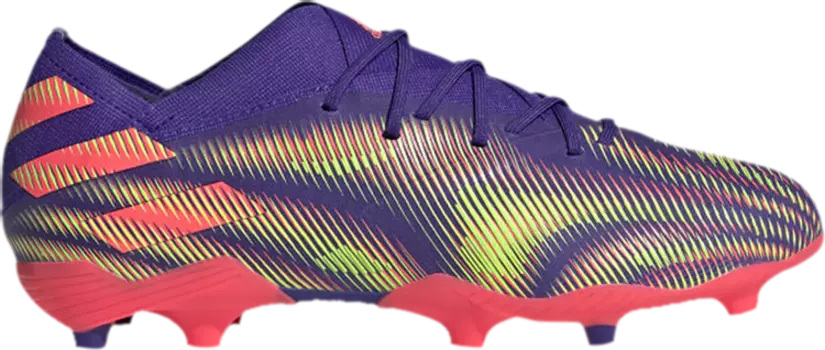 Бутсы Adidas Nemeziz .1 FG J 'Precision To Blur Pack', синий