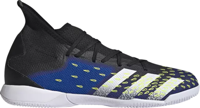 Бутсы Adidas Predator Freak.3 'Demonscale - Royal Blue Yellow', черный