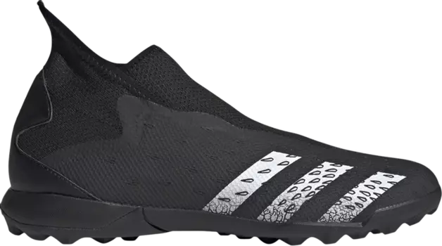 Бутсы Adidas Predator Freak.3 Laceless TF 'Demonscale - Black White', черный