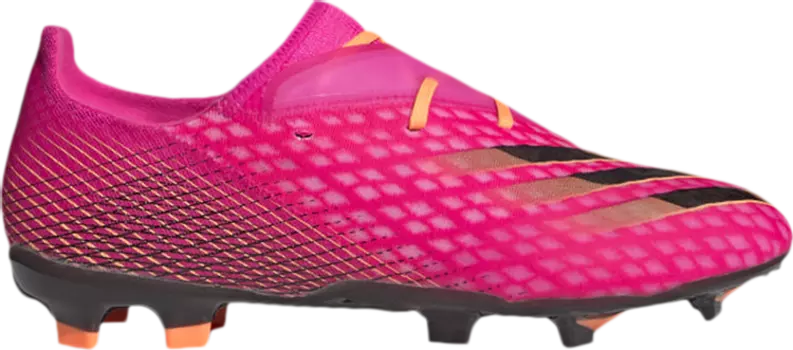 Бутсы Adidas X Ghosted.2 FG 'Shock Pink', розовый