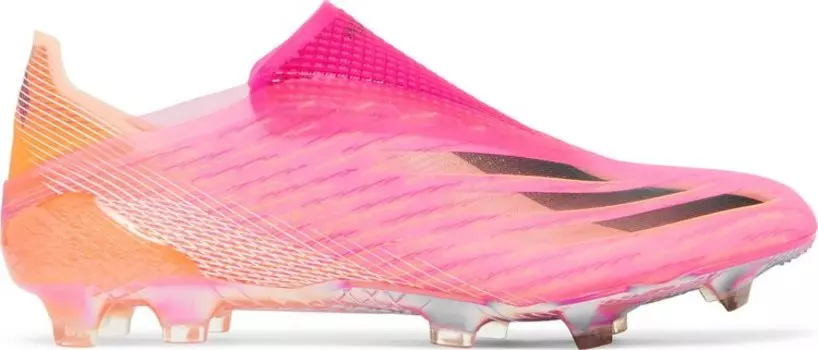 Бутсы Adidas X Ghosted+ FG 'Shock Pink', розовый