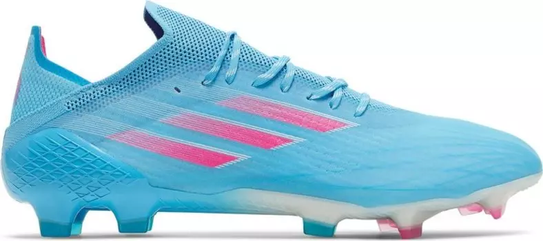 Бутсы Adidas X Speedflow.1 FG 'Sky Rush Team Shock Pink', синий