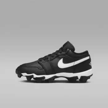 Бутсы Jordan 1 Low, цвет Black/White/White