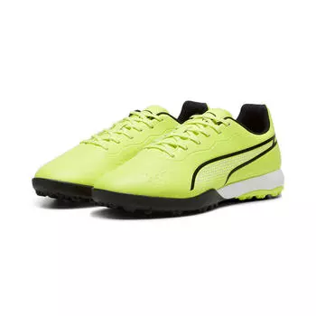 Бутсы KING MATCH TT для взрослых PUMA Electric Lime Black Green