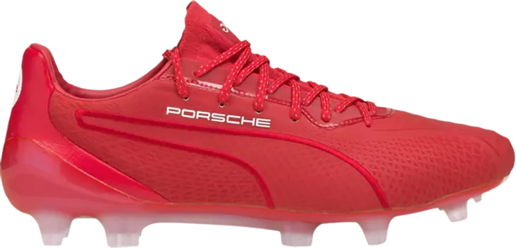 Бутсы Puma Porsche Legacy x King Platinum 911 FG AG American Beauty, красный