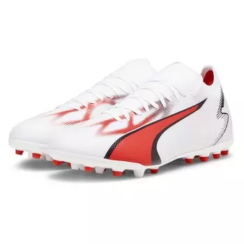 Бутсы Puma Ultra Match MG, белый