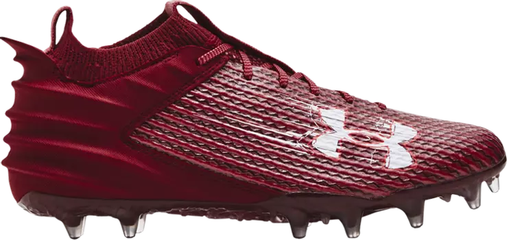 Бутсы Under Armour Blur Smoke 2.0 MC Cardinal, красный