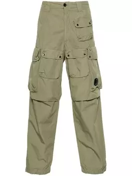 C.P. Company брюки карго из рипстопа, зеленый