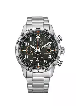 Ca0790-83E мужские наручные часы Citizen, серебряный