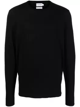Calvin Klein джемпер с круглым вырезом, черный