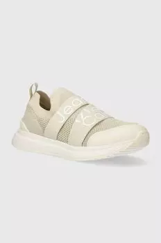 Calvin Klein Jeans Детские кроссовки, бежевый