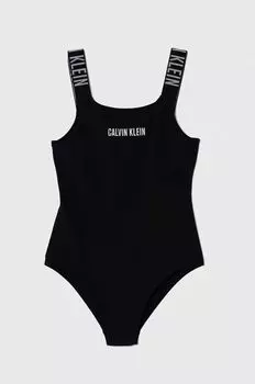 Calvin Klein Jeans Сплошной детский купальник, черный