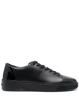 Calvin Klein лакированные кеды, черный
