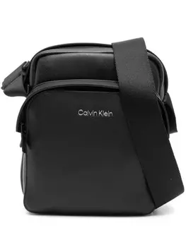 Calvin Klein маленькая сумка-мессенджер Must Reporter, черный