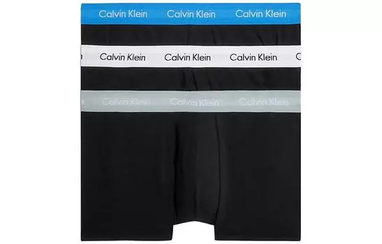 Calvin Klein Мужские боксеры, цвет 1 set of 3 strips black