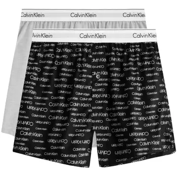 Calvin Klein Мужские боксеры, цвет Black/Iron Gray