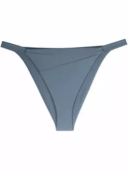 Calvin Klein плавки бикини с завышенной талией, синий