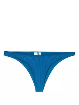 Calvin Klein плавки бикини в рубчик, синий