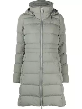 Canada Goose парка Aurora с капюшоном, зеленый