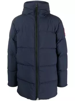 Canada Goose утепленная парка Lawrence, синий