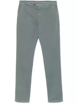 Canali габардиновые брюки, зеленый