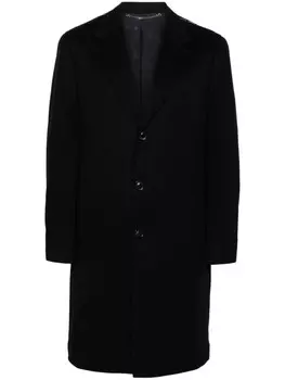 Canali кашемировое пальто, синий