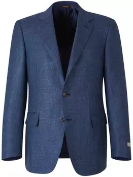 Canali кашемировый пиджак, синий