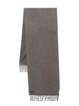 Canali кашемировый шарф, серый